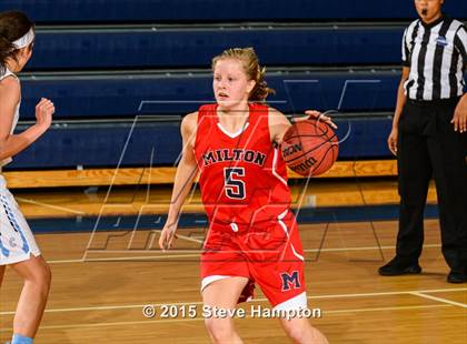 Thumbnail 3 in Milton vs. Cambridge (Lady Bears Tip-off Classic) photogallery.