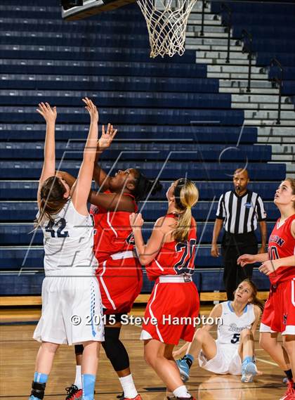 Thumbnail 2 in Milton vs. Cambridge (Lady Bears Tip-off Classic) photogallery.