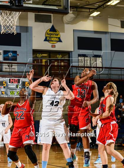 Thumbnail 3 in Milton vs. Cambridge (Lady Bears Tip-off Classic) photogallery.