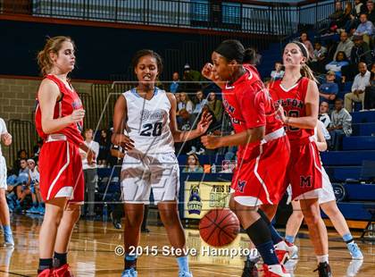 Thumbnail 2 in Milton vs. Cambridge (Lady Bears Tip-off Classic) photogallery.