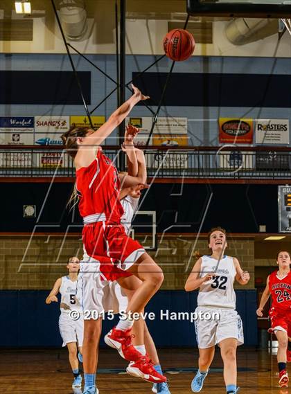 Thumbnail 3 in Milton vs. Cambridge (Lady Bears Tip-off Classic) photogallery.