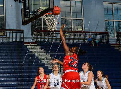Thumbnail 1 in Milton vs. Cambridge (Lady Bears Tip-off Classic) photogallery.
