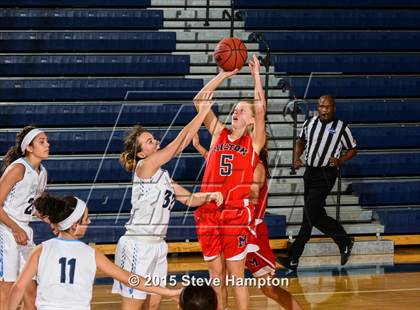 Thumbnail 3 in Milton vs. Cambridge (Lady Bears Tip-off Classic) photogallery.