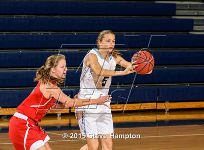 Thumbnail 2 in Milton vs. Cambridge (Lady Bears Tip-off Classic) photogallery.