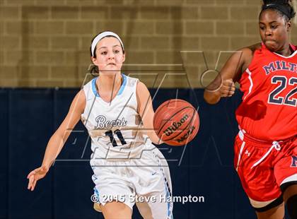 Thumbnail 3 in Milton vs. Cambridge (Lady Bears Tip-off Classic) photogallery.