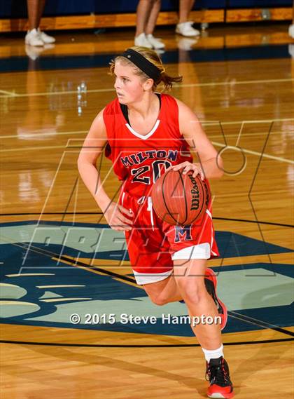 Thumbnail 3 in Milton vs. Cambridge (Lady Bears Tip-off Classic) photogallery.