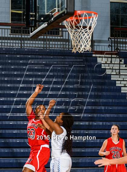 Thumbnail 3 in Milton vs. Cambridge (Lady Bears Tip-off Classic) photogallery.