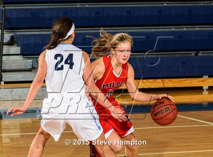 Thumbnail 2 in Milton vs. Cambridge (Lady Bears Tip-off Classic) photogallery.