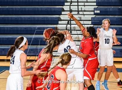 Thumbnail 1 in Milton vs. Cambridge (Lady Bears Tip-off Classic) photogallery.