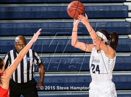 Thumbnail 2 in Milton vs. Cambridge (Lady Bears Tip-off Classic) photogallery.