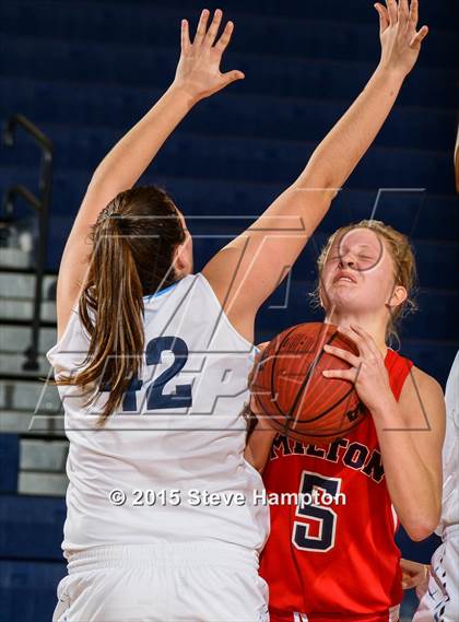 Thumbnail 3 in Milton vs. Cambridge (Lady Bears Tip-off Classic) photogallery.