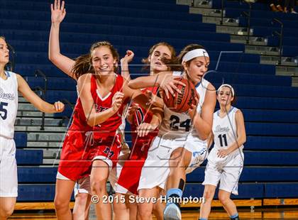 Thumbnail 1 in Milton vs. Cambridge (Lady Bears Tip-off Classic) photogallery.