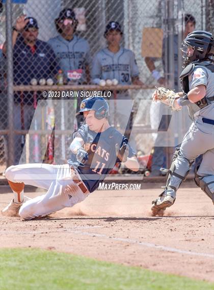 Thumbnail 3 in Cornerstone Christian vs. Cienega (Lancer Baseball Classic) photogallery.