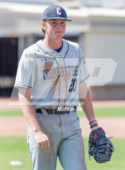 Thumbnail 3 in Cornerstone Christian vs. Cienega (Lancer Baseball Classic) photogallery.