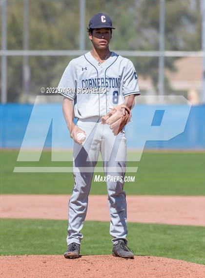Thumbnail 3 in Cornerstone Christian vs. Cienega (Lancer Baseball Classic) photogallery.