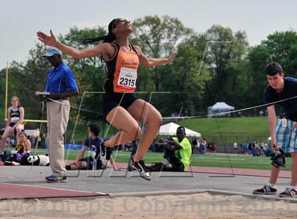 Thumbnail 2 in Loucks Games (Girls Long Jump) photogallery.