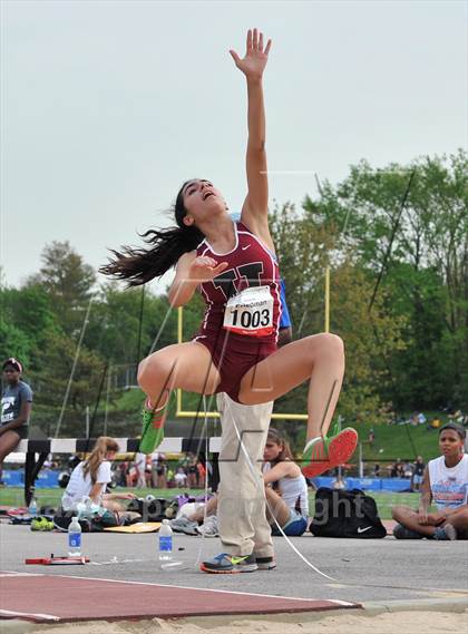 Thumbnail 2 in Loucks Games (Girls Long Jump) photogallery.