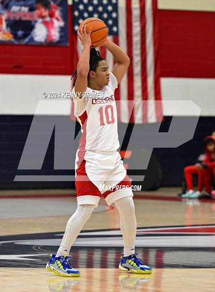 Thumbnail 3 in Sandy Creek vs. Osborne (Longhorn Classic) photogallery.