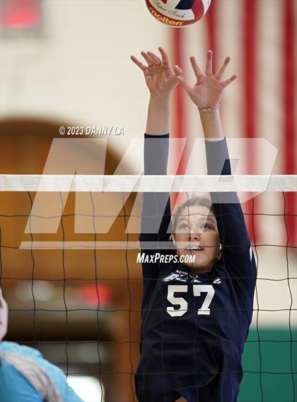 Thumbnail 1 in Mount Airy Christian Academy vs Notre Dame Prep (Tiger Paws Invitational) photogallery.