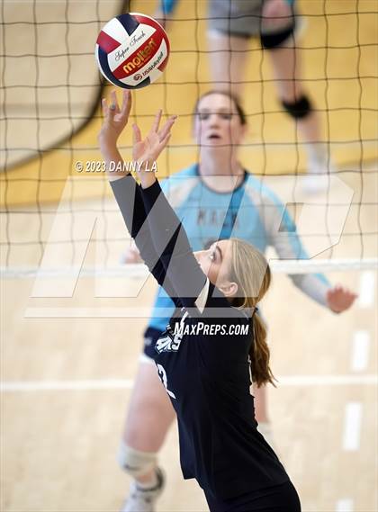 Thumbnail 1 in Mount Airy Christian Academy vs Notre Dame Prep (Tiger Paws Invitational) photogallery.