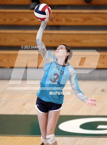 Thumbnail 2 in Mount Airy Christian Academy vs Notre Dame Prep (Tiger Paws Invitational) photogallery.