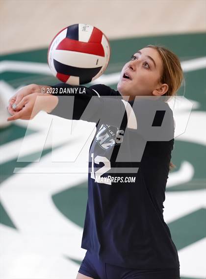 Thumbnail 3 in Mount Airy Christian Academy vs Notre Dame Prep (Tiger Paws Invitational) photogallery.