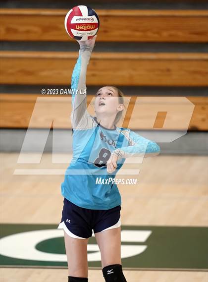 Thumbnail 2 in Mount Airy Christian Academy vs Notre Dame Prep (Tiger Paws Invitational) photogallery.