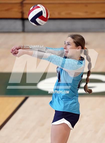 Thumbnail 1 in Mount Airy Christian Academy vs Notre Dame Prep (Tiger Paws Invitational) photogallery.