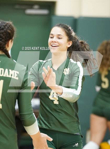 Thumbnail 3 in Notre Dame Prep vs. Rochester (Notre Dame Prep Quad) photogallery.