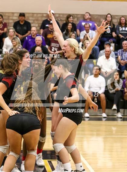 Thumbnail 3 in Chaparral vs. Queen Creek (AIA 5A Semifinal)  photogallery.