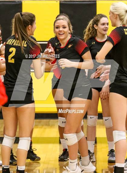 Thumbnail 3 in Chaparral vs. Queen Creek (AIA 5A Semifinal)  photogallery.