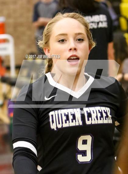 Thumbnail 3 in Chaparral vs. Queen Creek (AIA 5A Semifinal)  photogallery.
