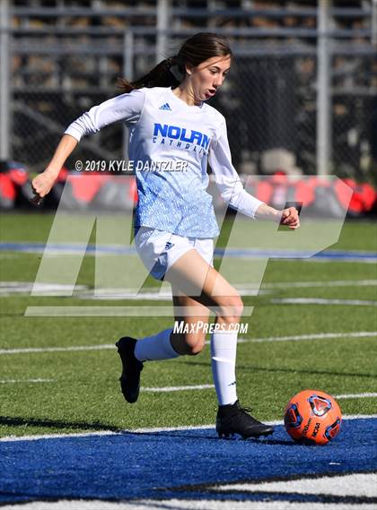 Thumbnail 3 in Coronado @ Nolan Catholic (National Elite Prep Showcase) photogallery.