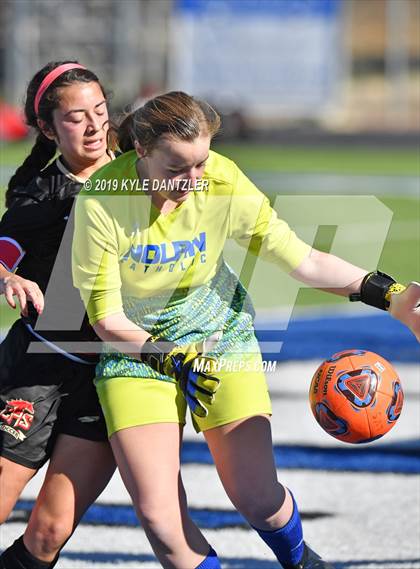 Thumbnail 1 in Coronado @ Nolan Catholic (National Elite Prep Showcase) photogallery.
