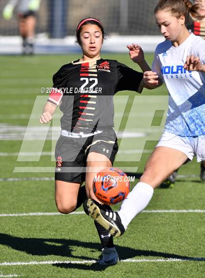 Thumbnail 3 in Coronado @ Nolan Catholic (National Elite Prep Showcase) photogallery.