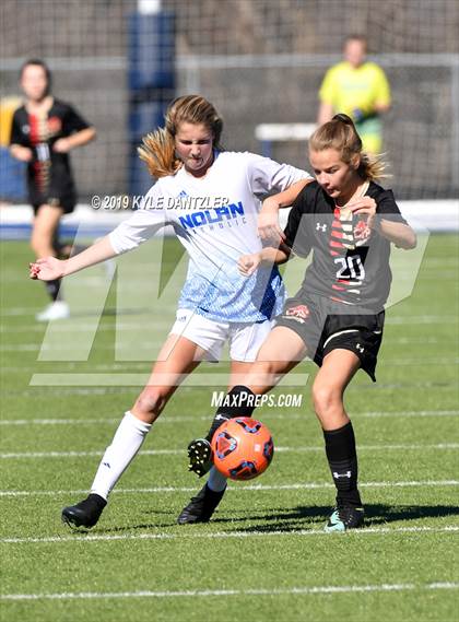 Thumbnail 1 in Coronado @ Nolan Catholic (National Elite Prep Showcase) photogallery.