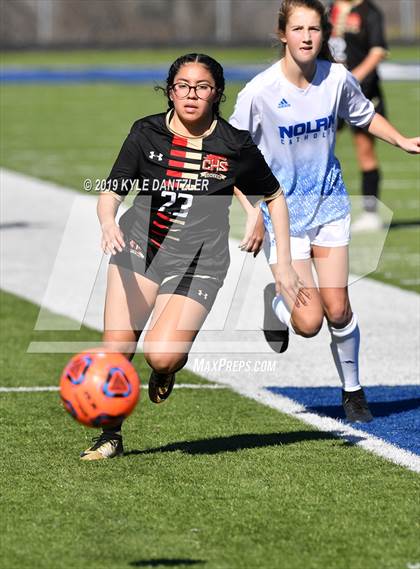 Thumbnail 2 in Coronado @ Nolan Catholic (National Elite Prep Showcase) photogallery.
