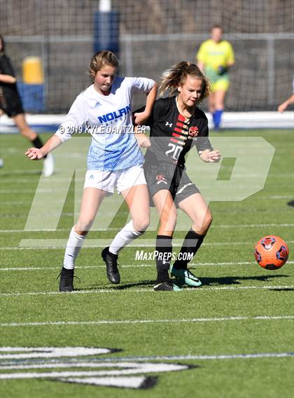 Thumbnail 3 in Coronado @ Nolan Catholic (National Elite Prep Showcase) photogallery.