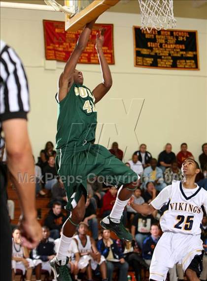 Thumbnail 1 in Campbell Hall vs. Poly (Fairfax State Preview) photogallery.