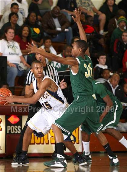 Thumbnail 2 in Campbell Hall vs. Poly (Fairfax State Preview) photogallery.