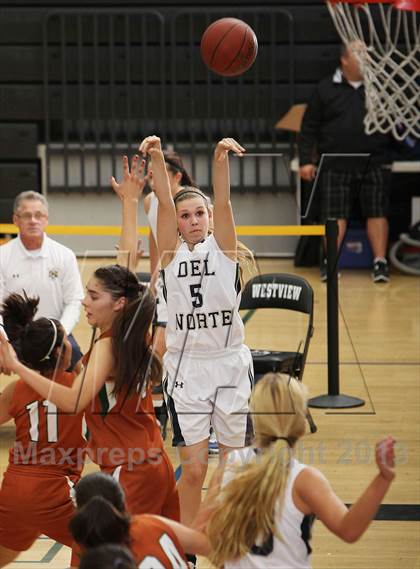 Thumbnail 2 in Del Norte vs. Campo Verde (So Cal Holiday Classic) photogallery.