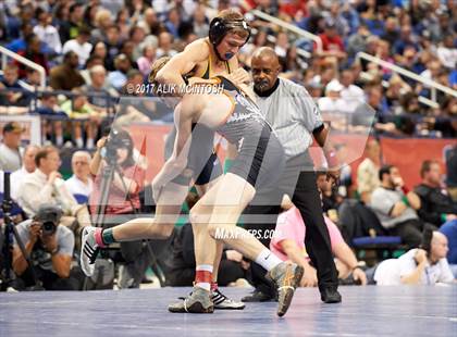 Thumbnail 3 in 1A/2A NCHSAA Wrestling Championships photogallery.