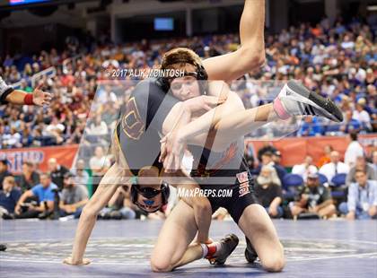 Thumbnail 3 in 1A/2A NCHSAA Wrestling Championships photogallery.