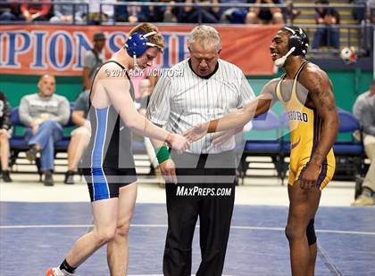 Thumbnail 1 in 1A/2A NCHSAA Wrestling Championships photogallery.