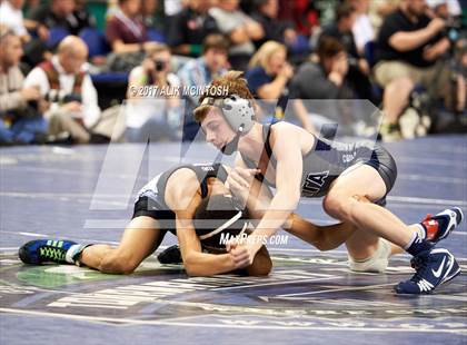 Thumbnail 3 in 1A/2A NCHSAA Wrestling Championships photogallery.