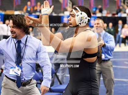 Thumbnail 1 in 1A/2A NCHSAA Wrestling Championships photogallery.