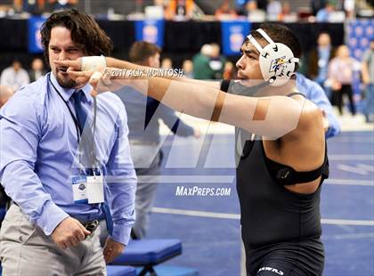 Thumbnail 3 in 1A/2A NCHSAA Wrestling Championships photogallery.