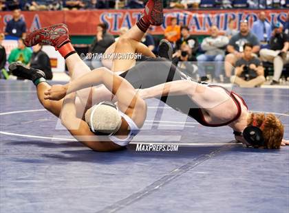 Thumbnail 3 in 1A/2A NCHSAA Wrestling Championships photogallery.