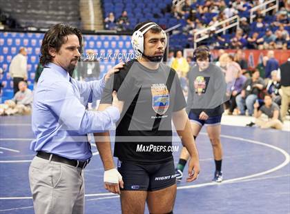 Thumbnail 3 in 1A/2A NCHSAA Wrestling Championships photogallery.