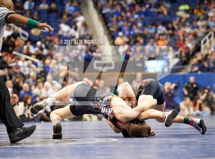 Thumbnail 3 in 1A/2A NCHSAA Wrestling Championships photogallery.